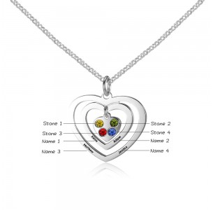 Personalized Birthstone Necklace JEWJONE101613